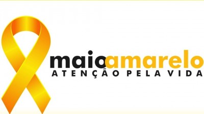 logotipo campanha maio amarelo