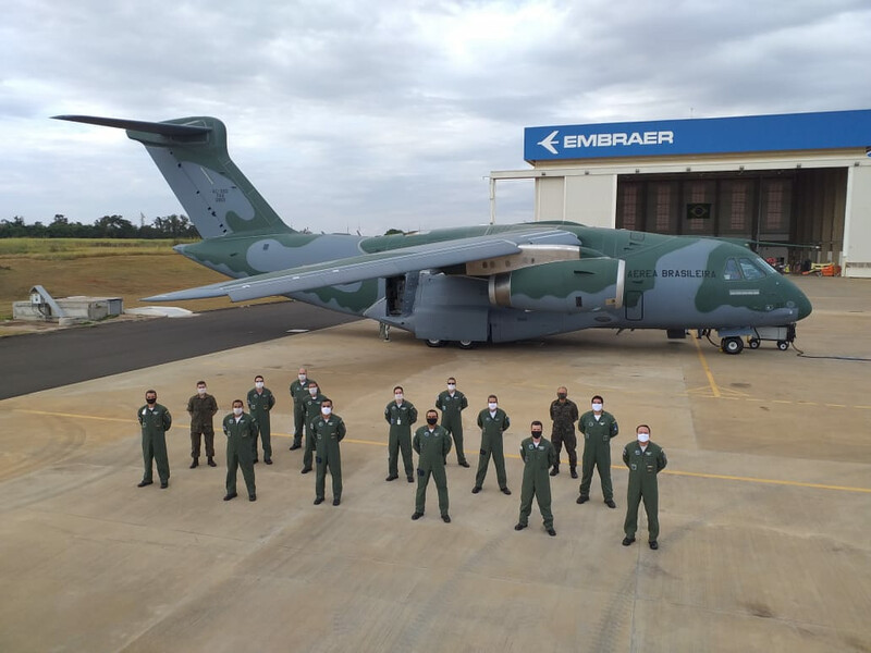 Embraer entrega terceiro avião de carga à Força Aérea Brasileira