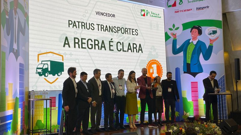 Prêmio de Responsabilidade Social é entregue à Patrus Transportes – SETCESP